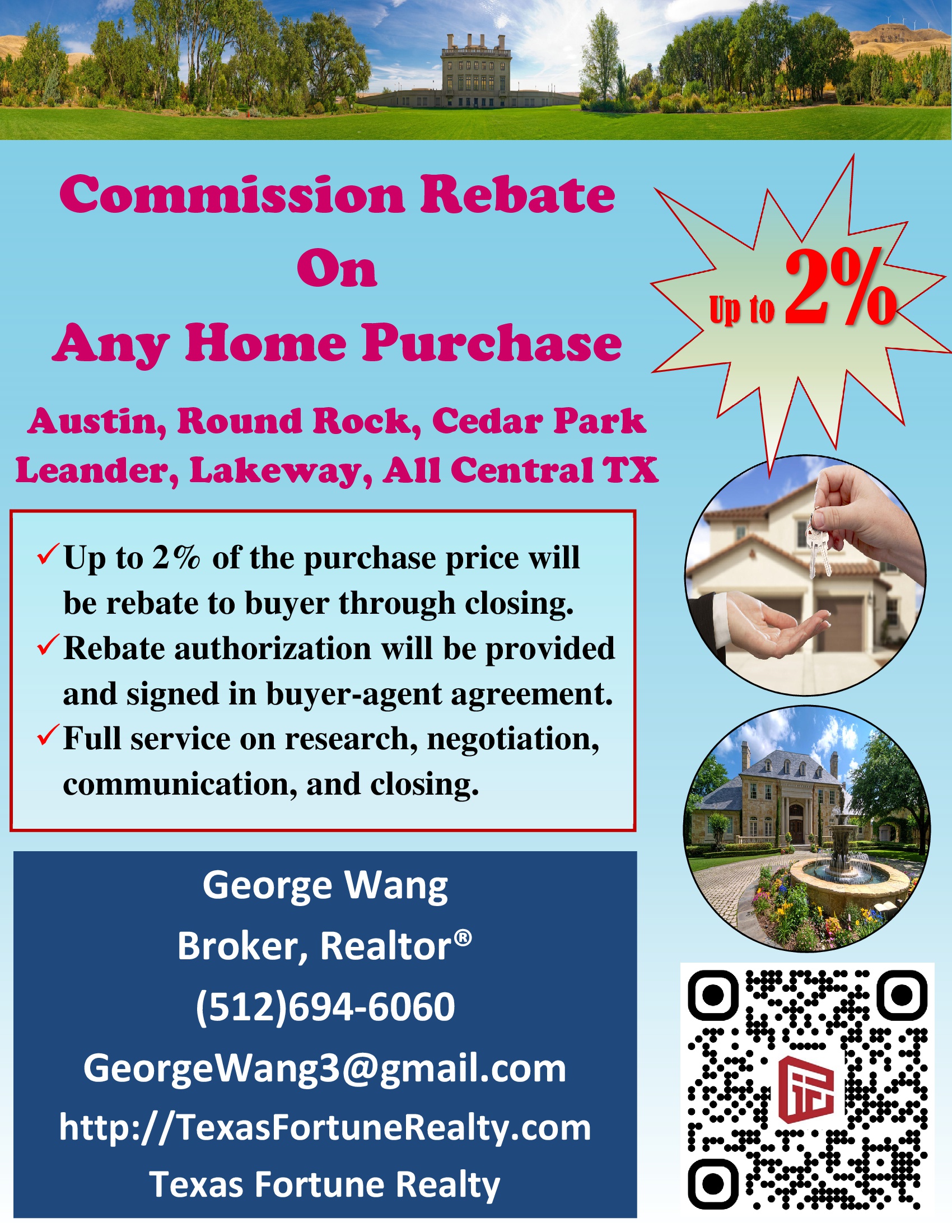 Buyer Commission Rebate Texas Fortune Realty